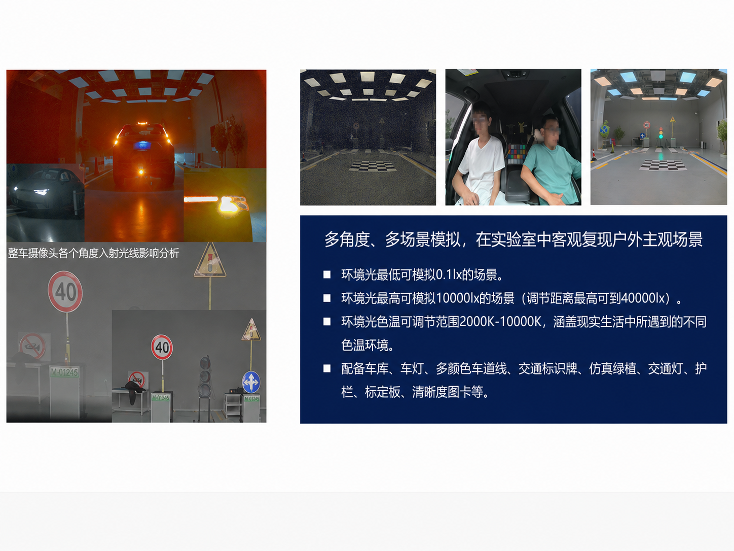 验证：围绕整车舱内舱外复杂场景的图像质量评测验证。